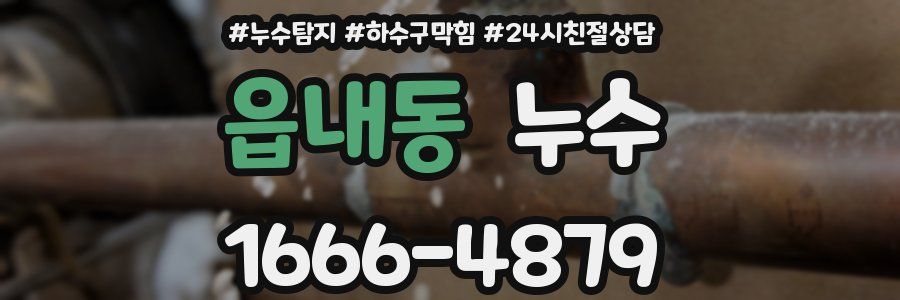 읍내동 누수