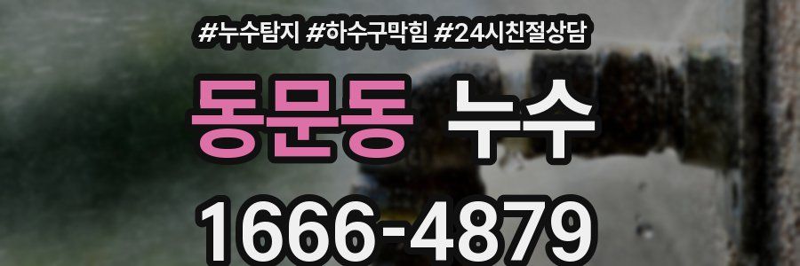 동문동 누수