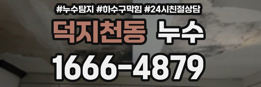 덕지천동 누수