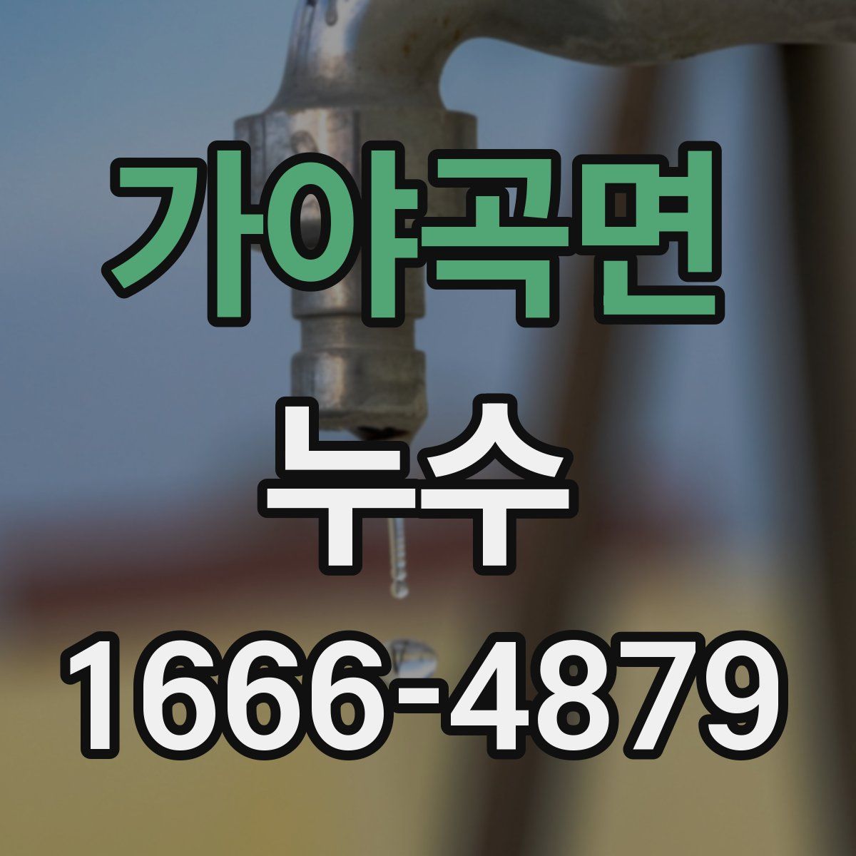 가야곡면 누수
