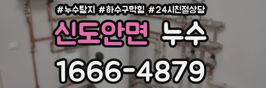신도안면 누수