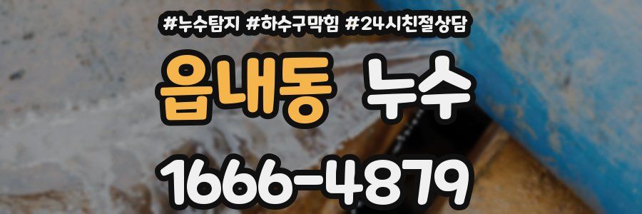 읍내동 누수