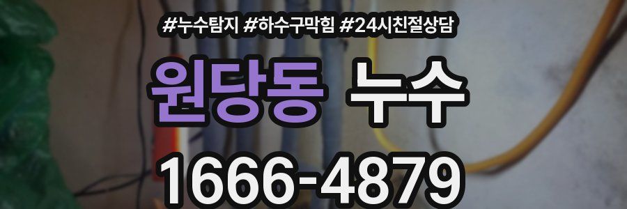 원당동 누수