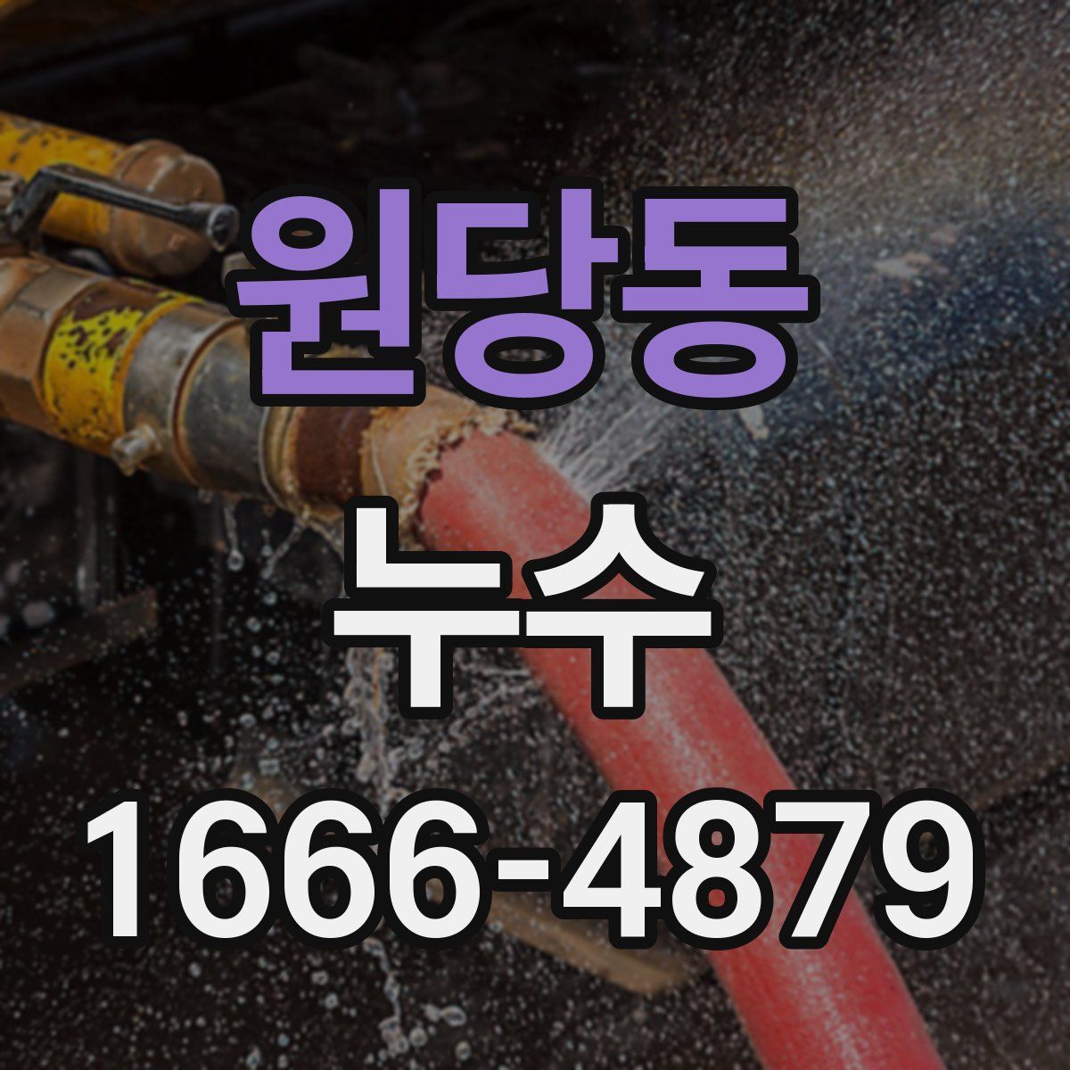 원당동 누수