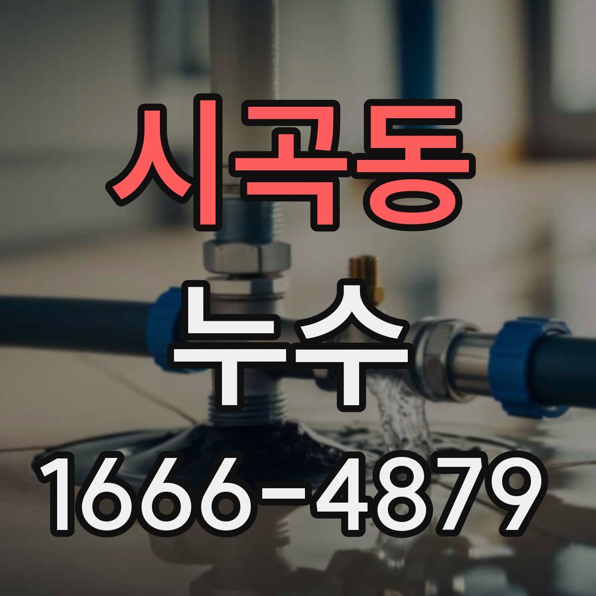 시곡동 누수