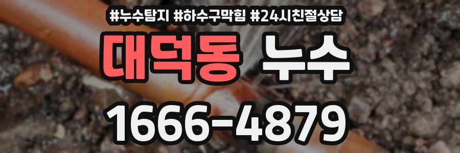 대덕동 누수