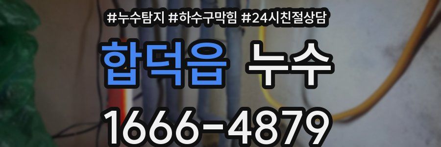 합덕읍 누수