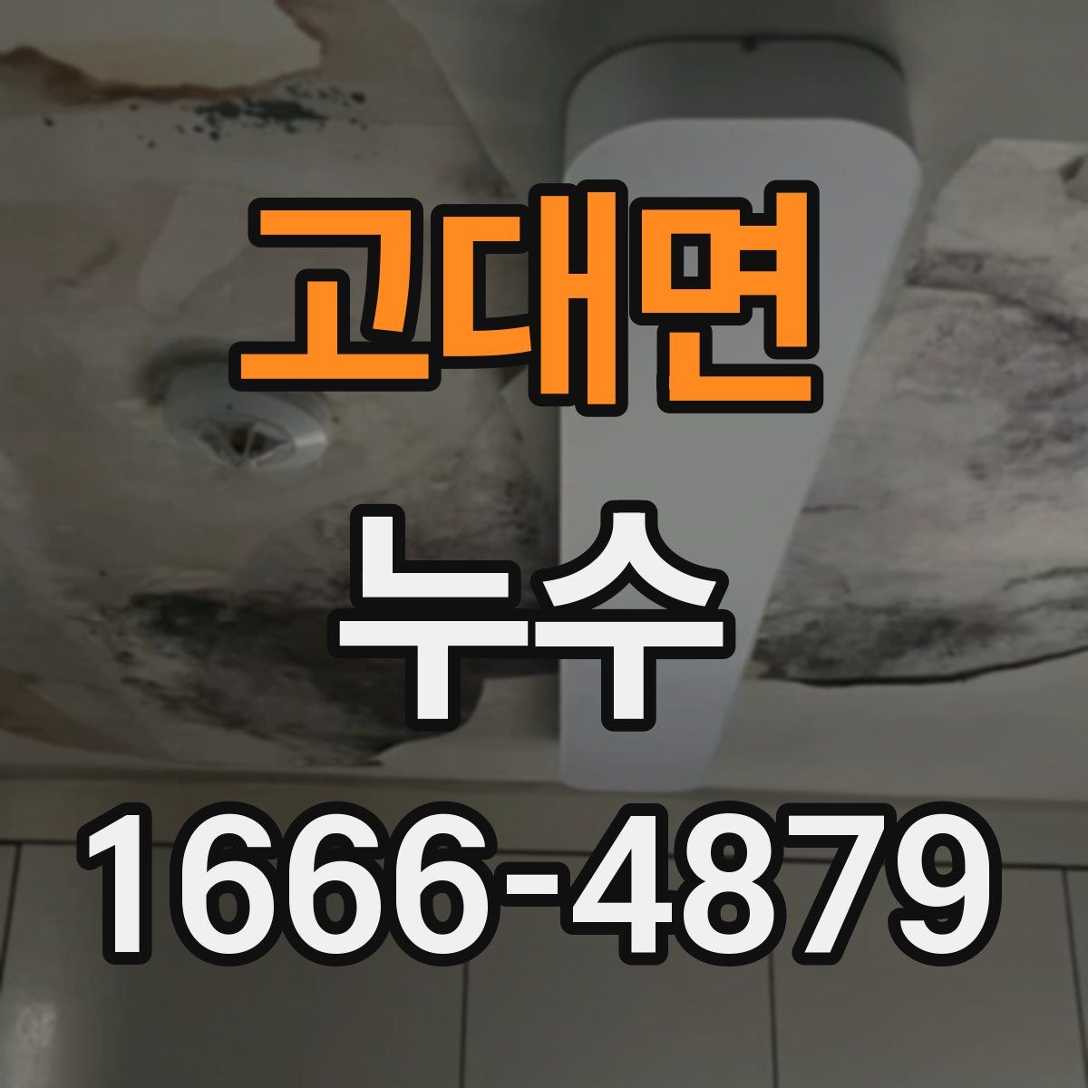 고대면 누수