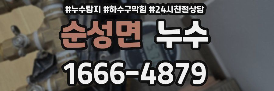 순성면 누수