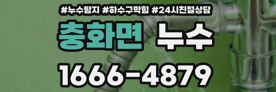 충화면 누수