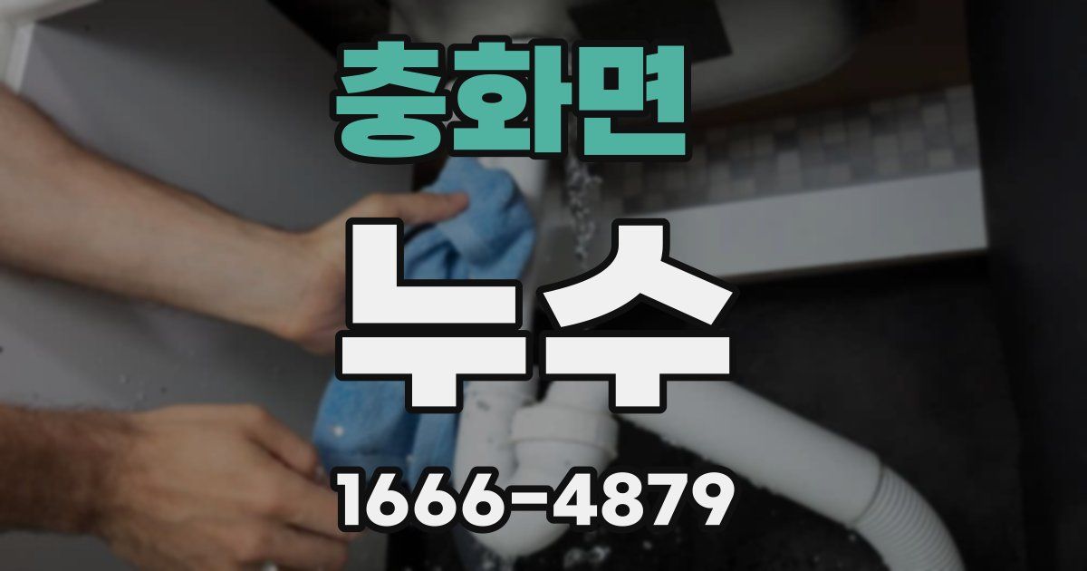 충화면 누수