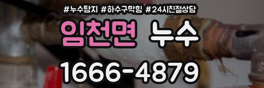 임천면 누수