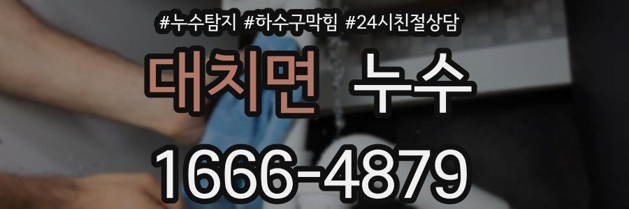 대치면 누수