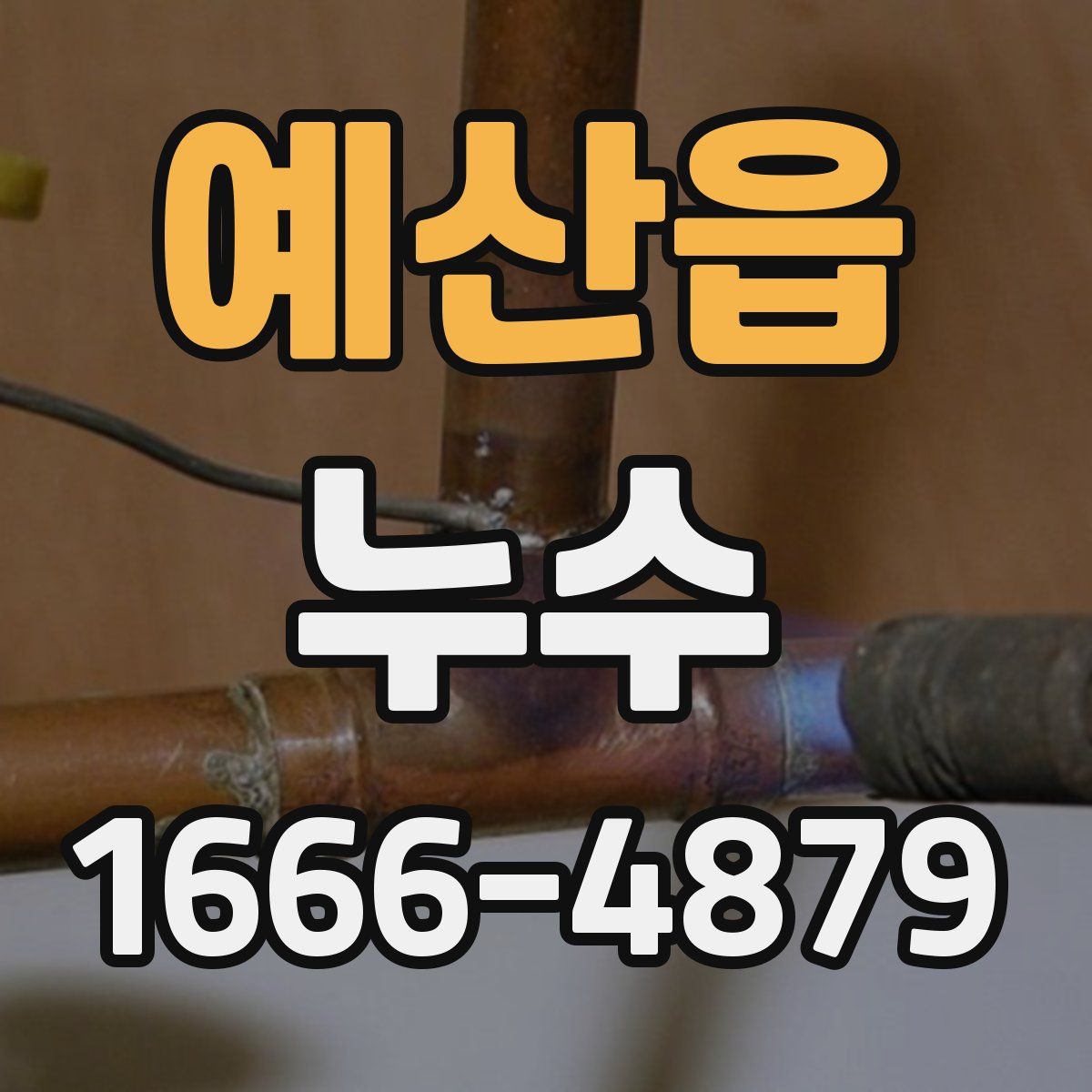 예산읍 누수