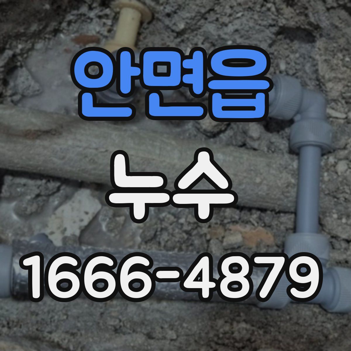 안면읍 누수