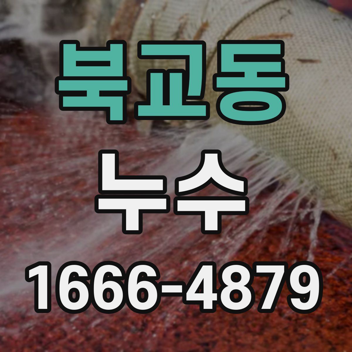 북교동 누수