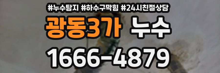 광동3가 누수