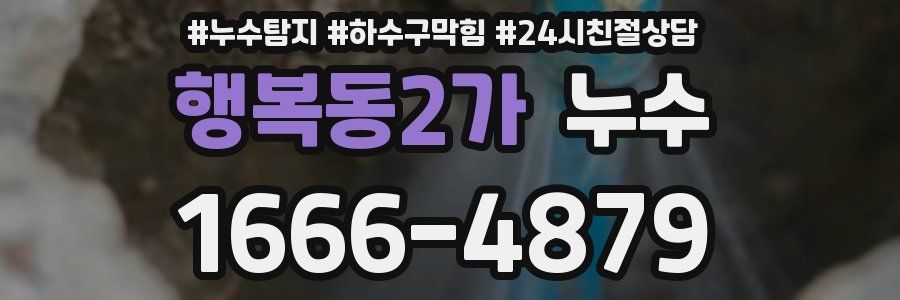 행복동2가 누수
