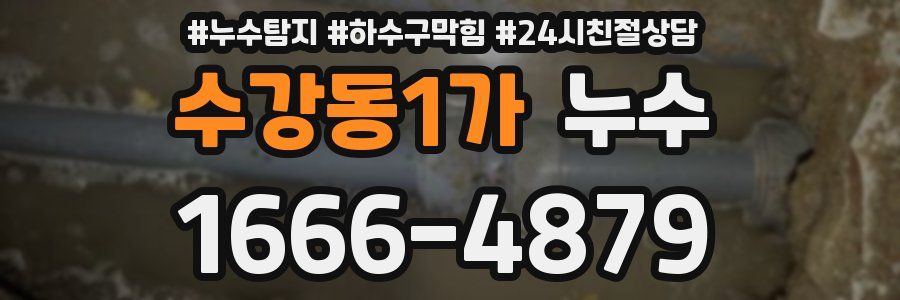 수강동1가 누수