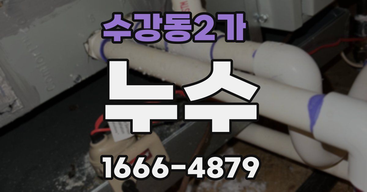 수강동2가 누수