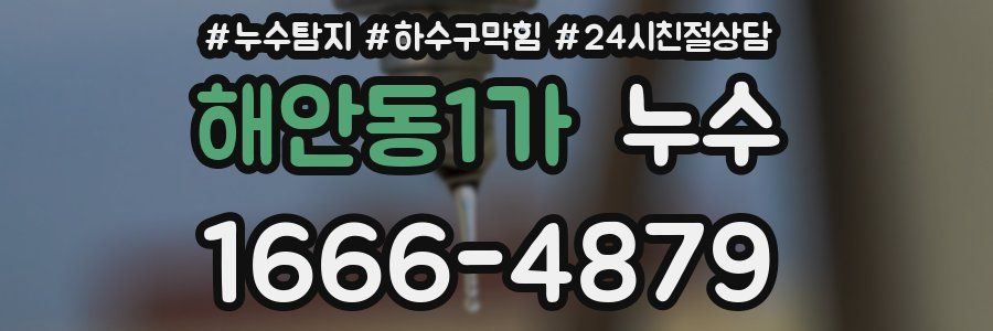 해안동1가 누수