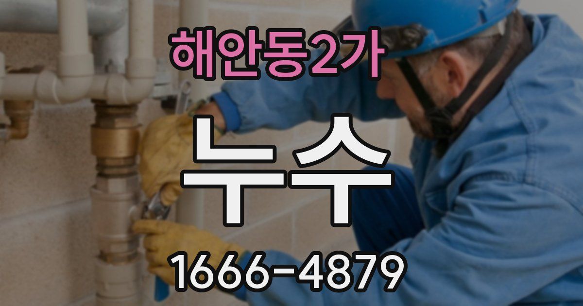 해안동2가 누수