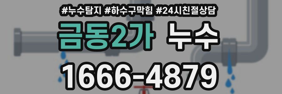 금동2가 누수