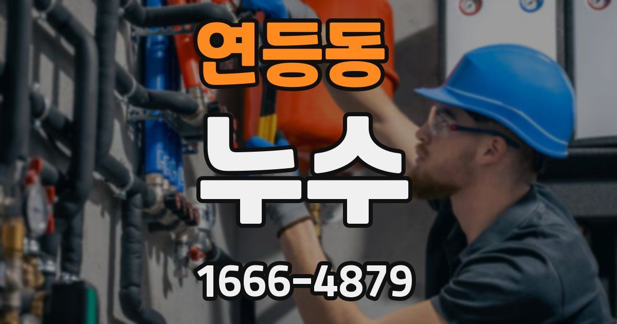 연등동 누수