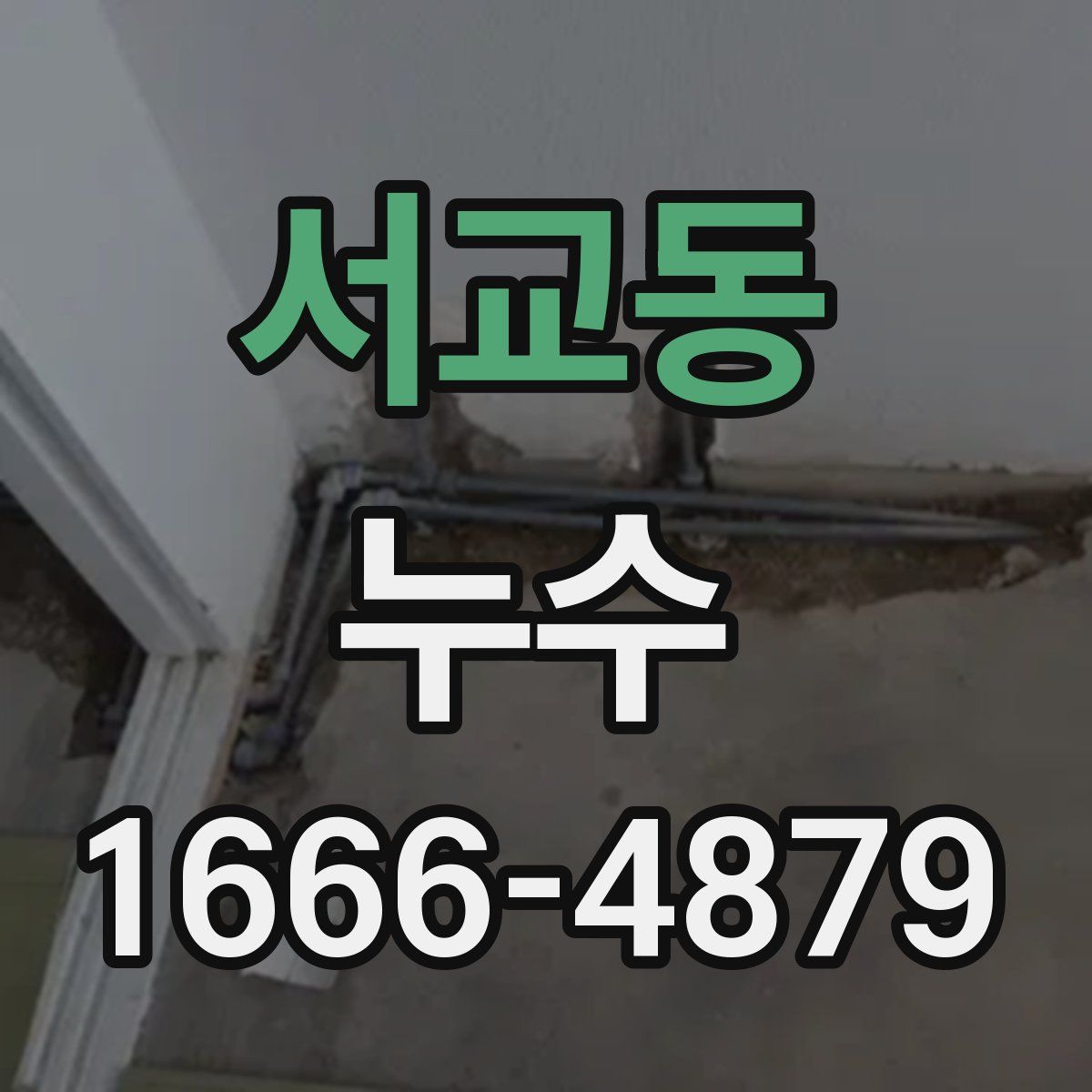 서교동 누수
