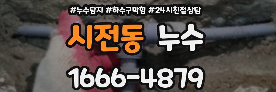 시전동 누수
