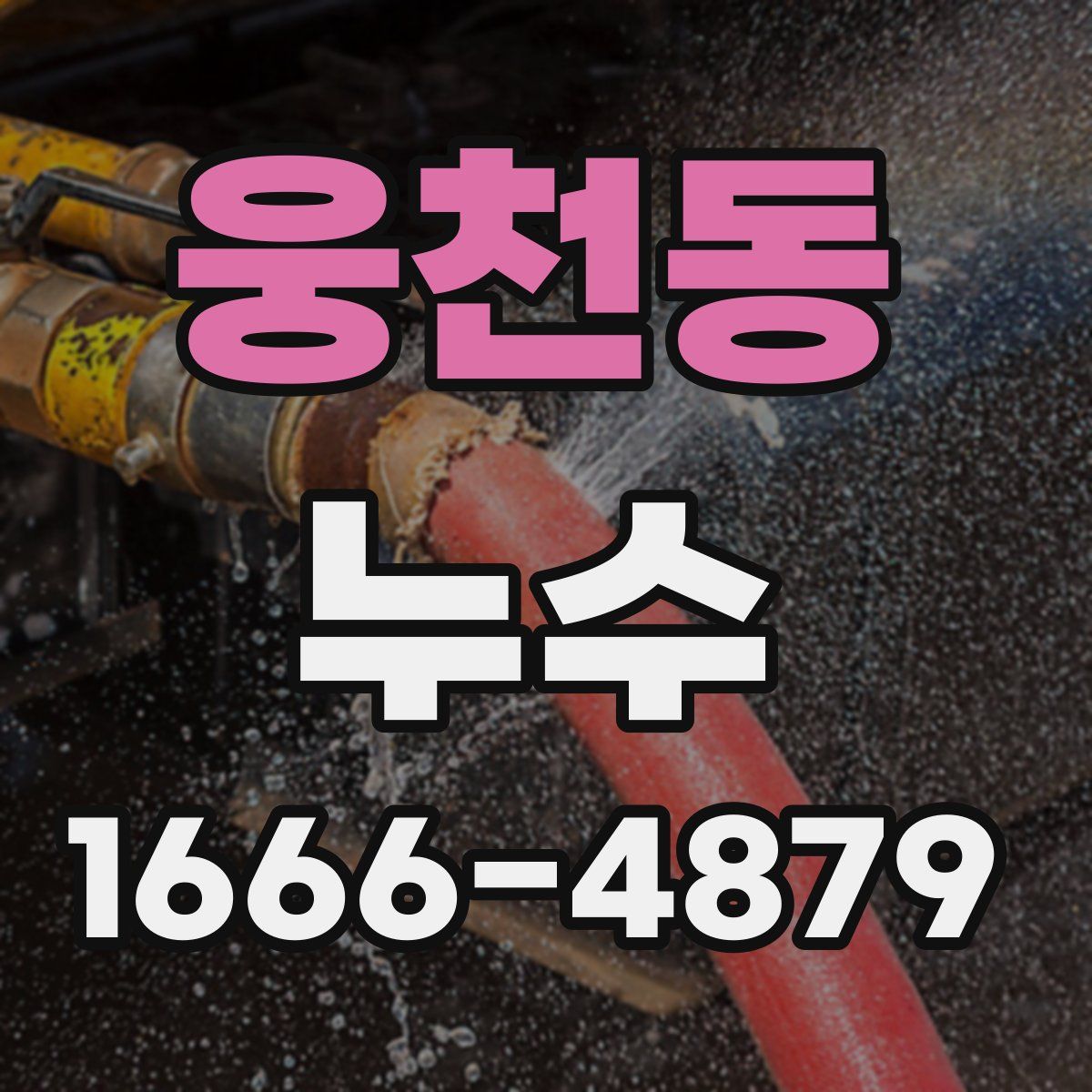 웅천동 누수