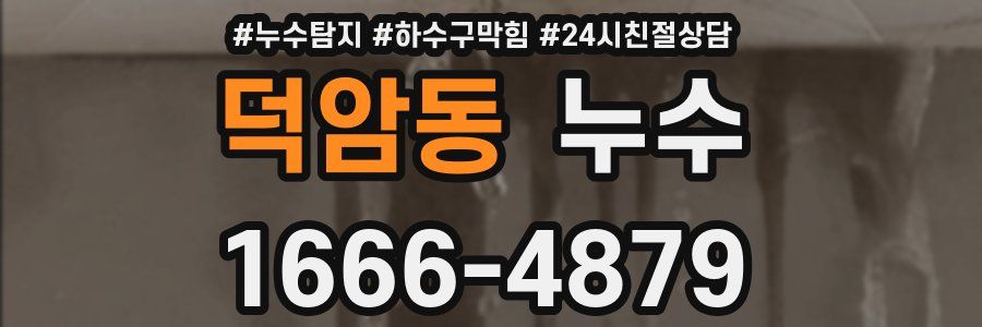 덕암동 누수