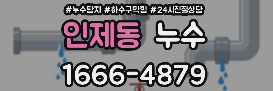 인제동 누수