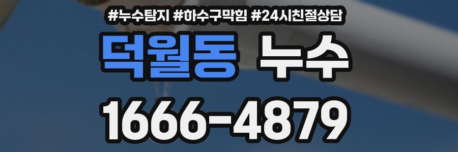 덕월동 누수