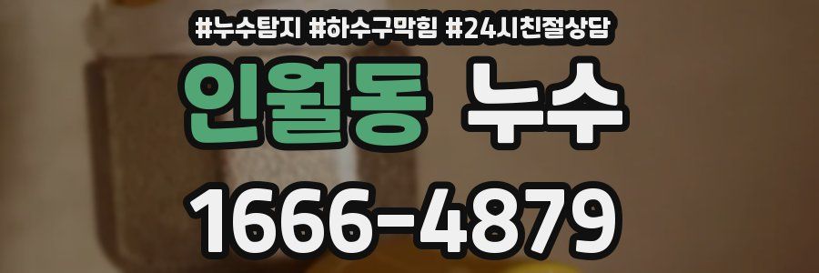 인월동 누수