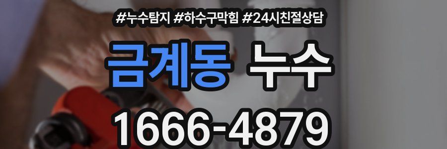 금계동 누수