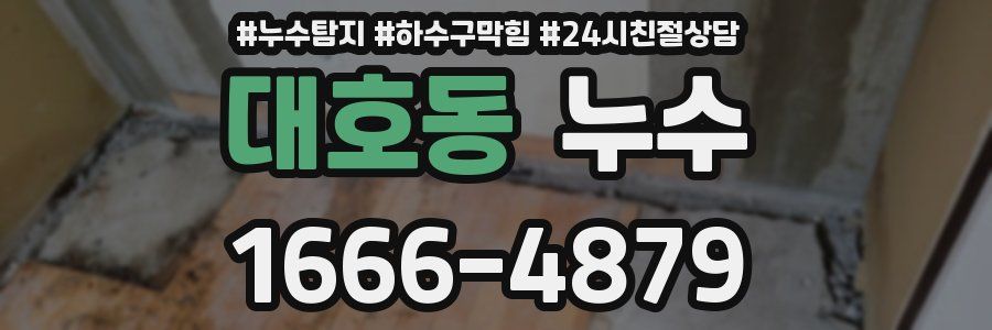 대호동 누수