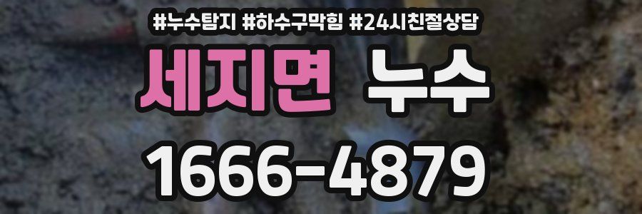 세지면 누수