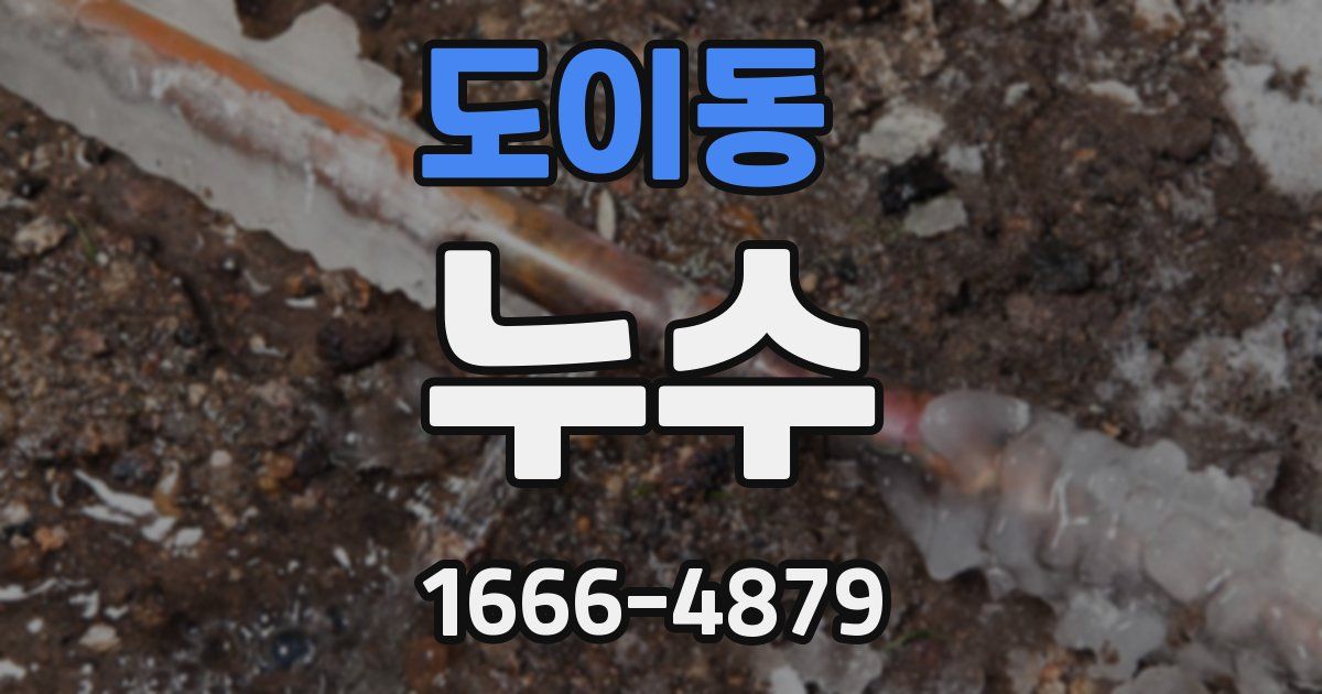 도이동 누수