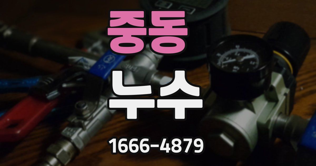 중동 누수