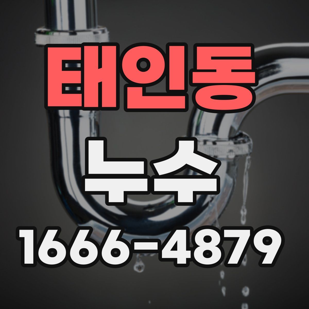 태인동 누수