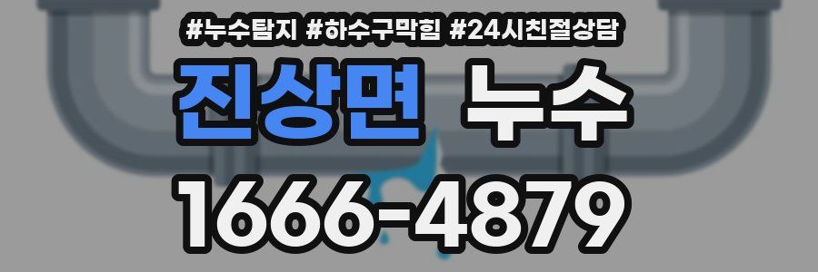 진상면 누수