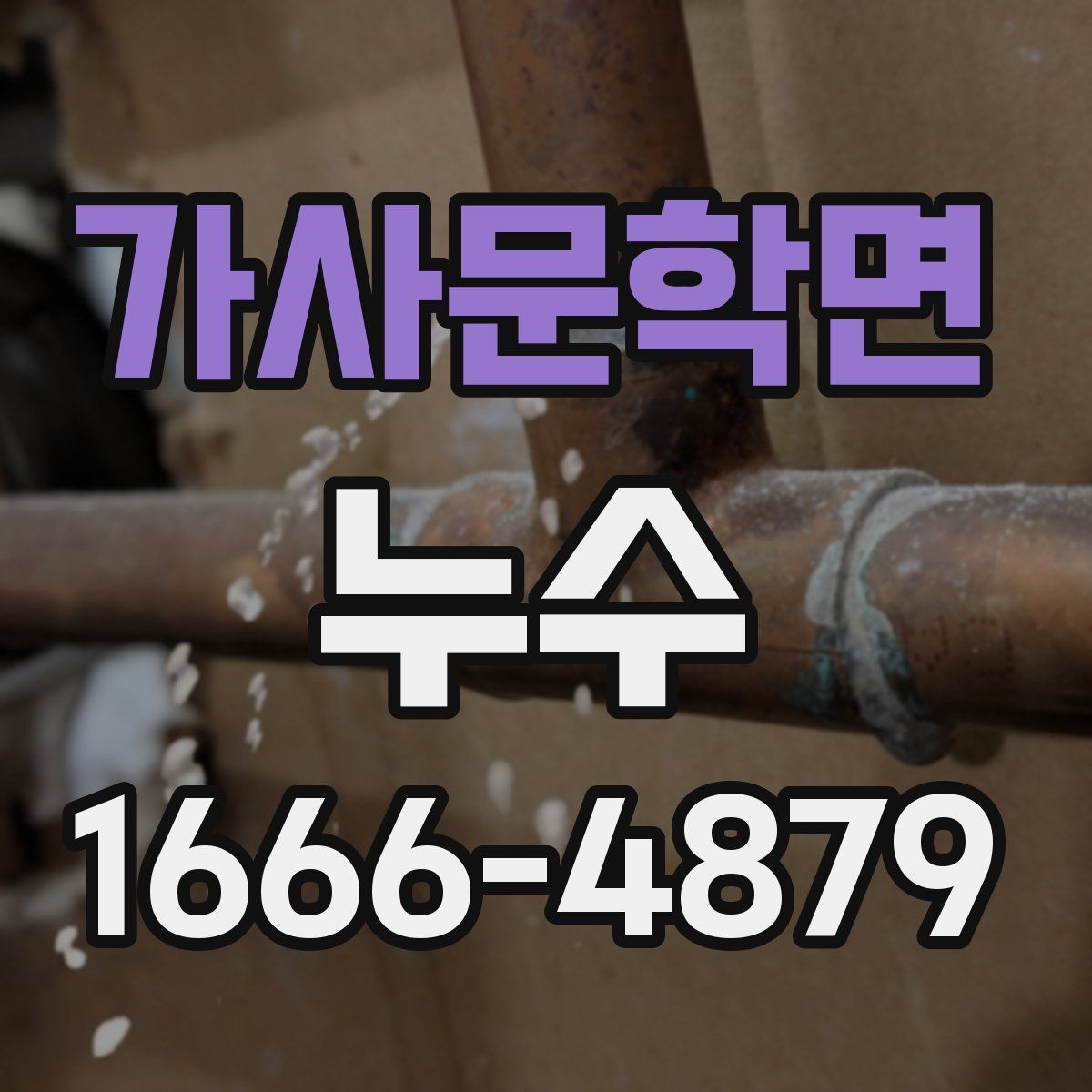 가사문학면 누수
