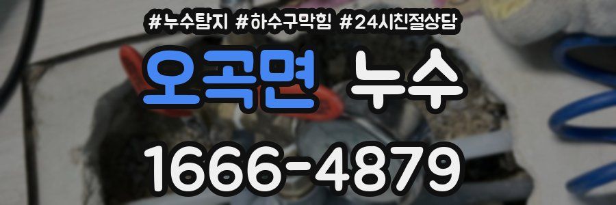 오곡면 누수