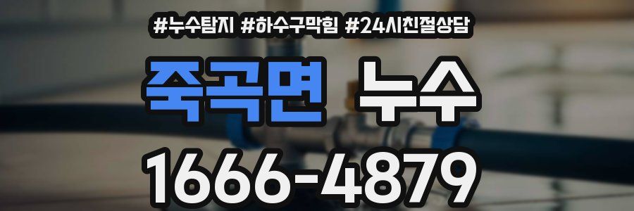 죽곡면 누수