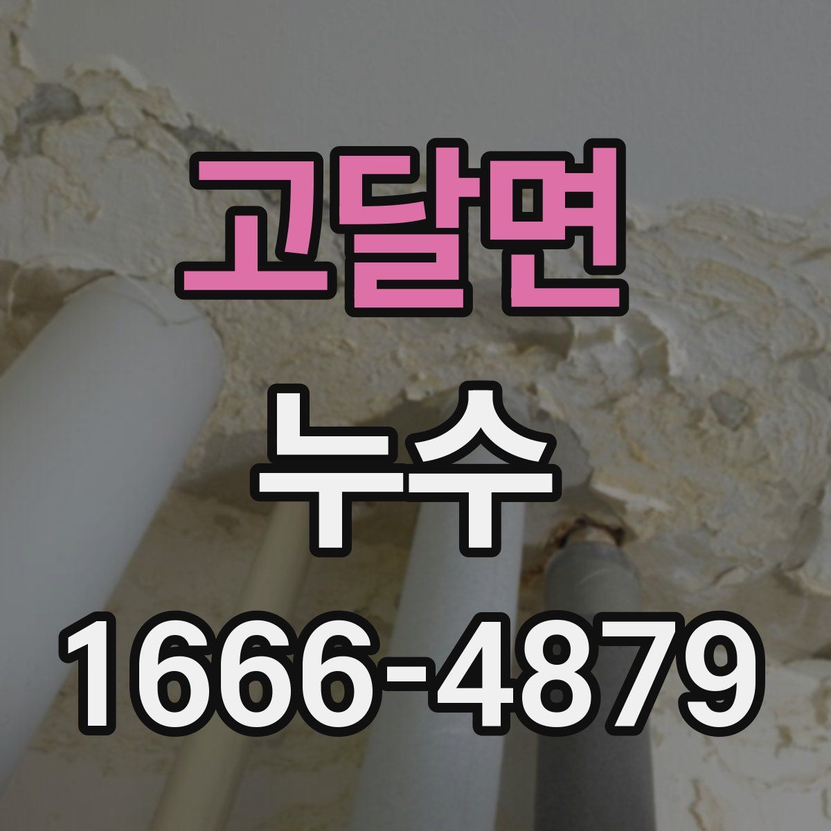 고달면 누수