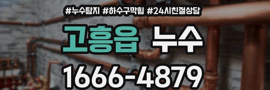 고흥읍 누수