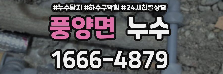 풍양면 누수