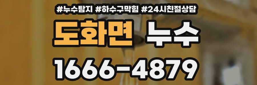 도화면 누수