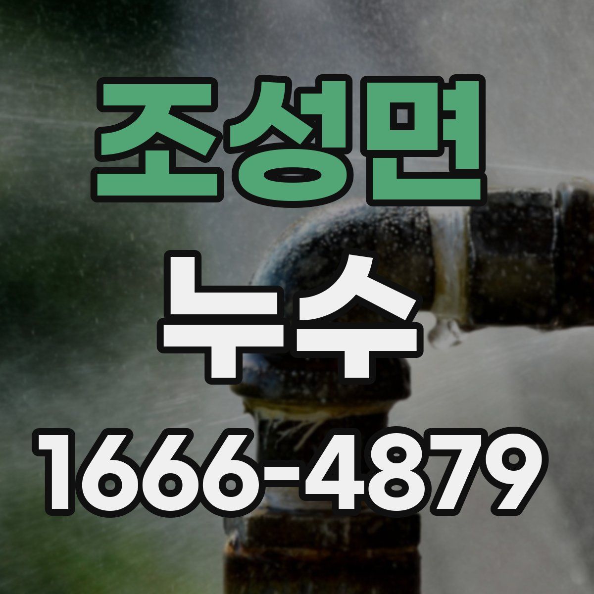 조성면 누수